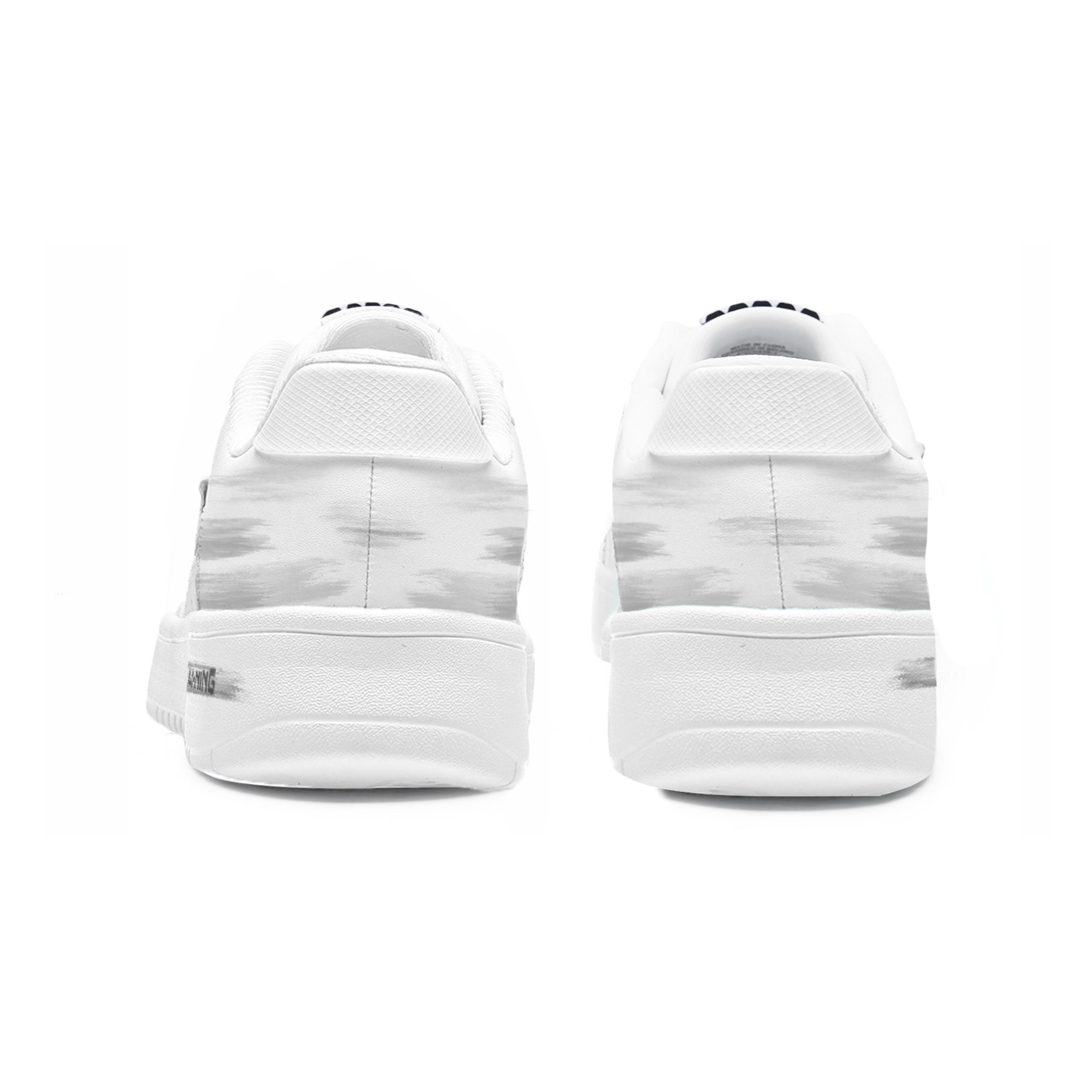 Понтонные лодки износостойкие и легкие низкие кроссовки Skateboard Shoes мужские LINING, белый — фото 4