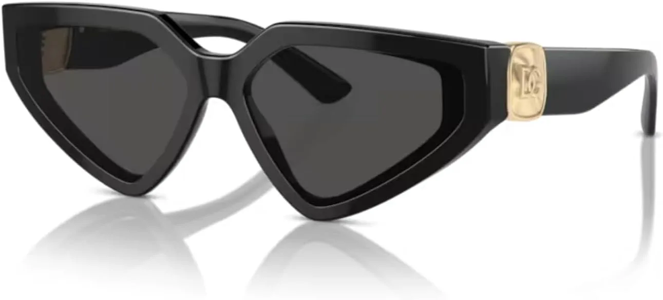 

Солнцезащитные очки Dolce & Gabbana DG4469 Butterfly для женщин + комплект с бесплатным набором очков от дизайнера iWear Dolce&Gabbana, Black / Dark Grey