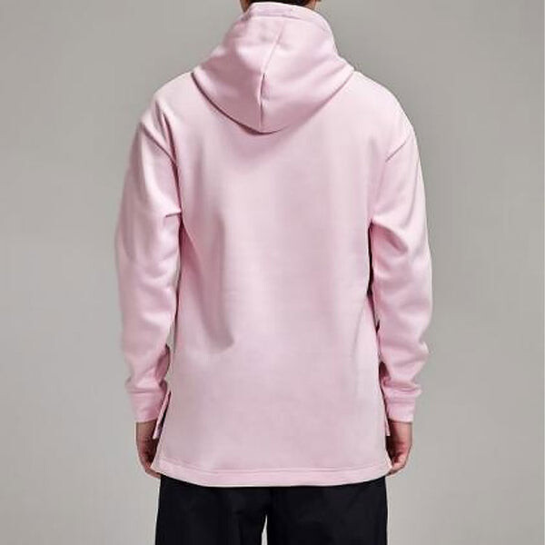Толстовка men's large logo sports drawstring pink Nike, розовый — фото 4