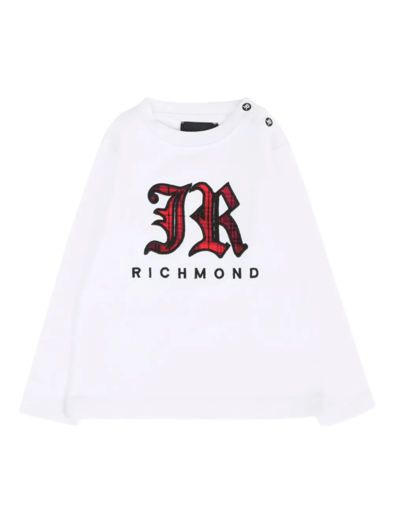 

Футболка с длинными рукавами John Richmond Junior, белый