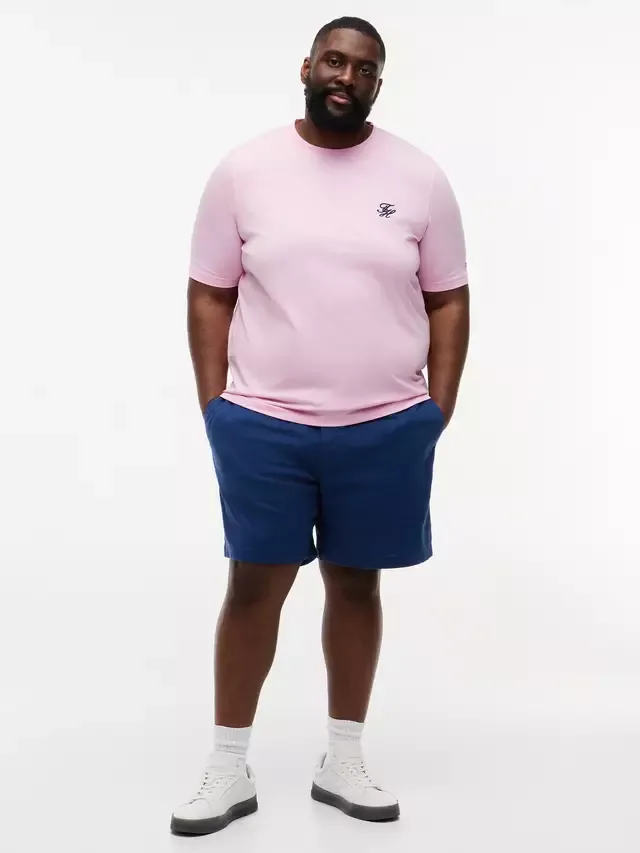 Шорты Plus Dover 8 Inseam Linen Rich Shorts, синие, средней длины Tommy Hilfiger — фото 2