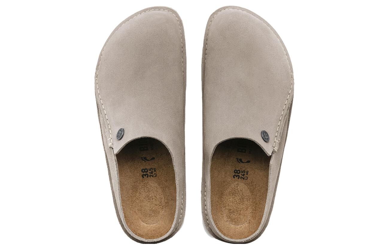 Сабо с закрытым носком унисекс Birkenstock, цвет Light Brown — фото 4