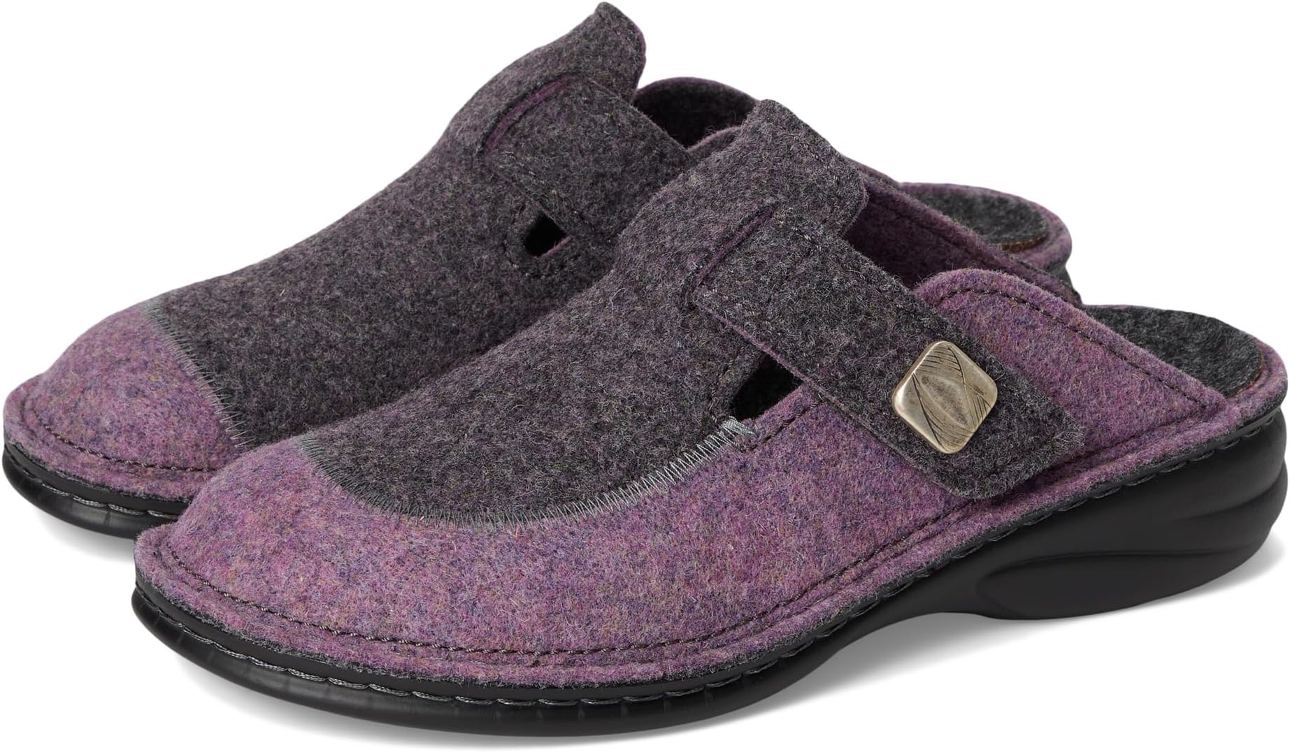 Сабо Finn Comfort Women's Antholz Lila Doublefilz, Grey