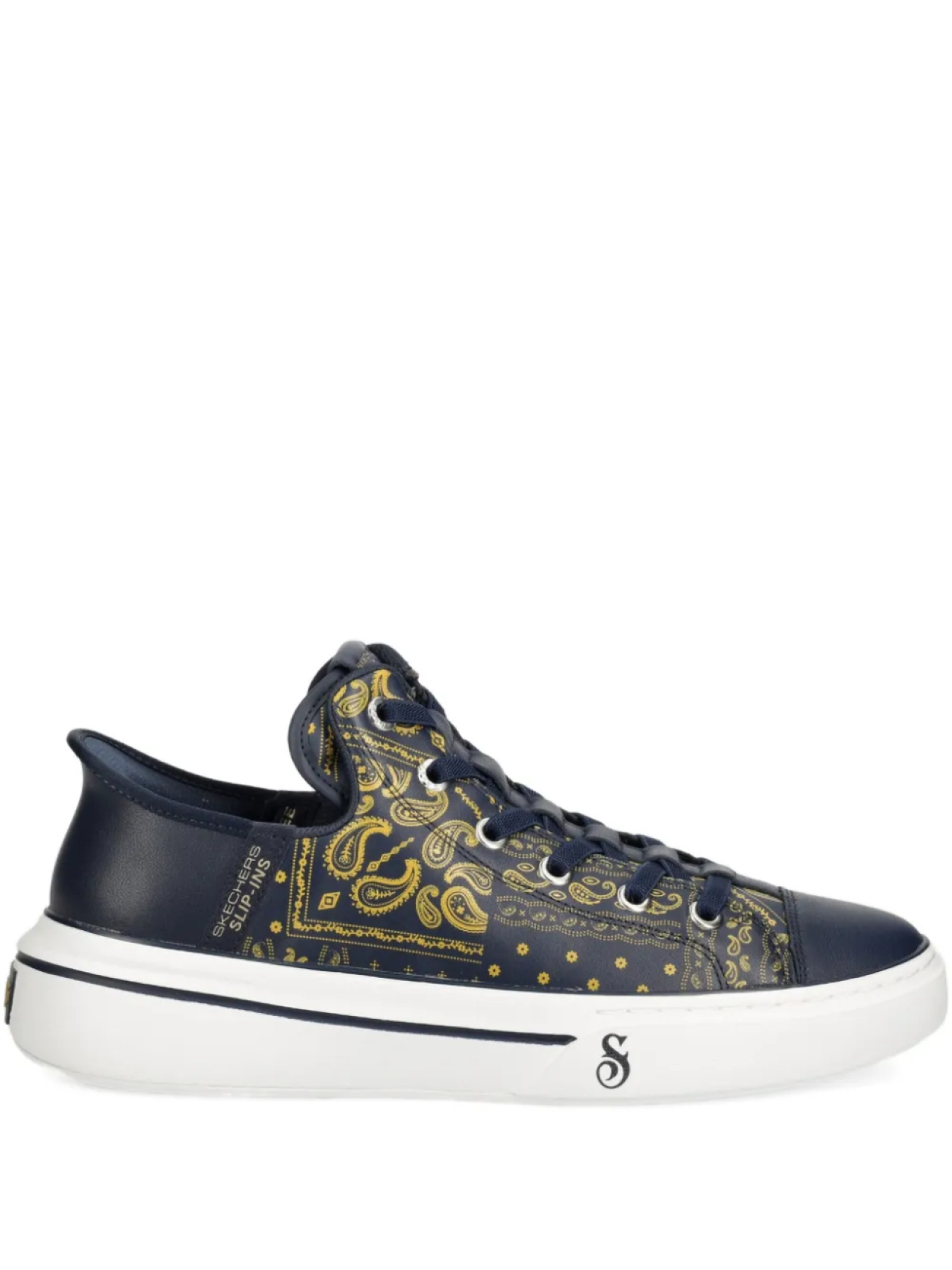 

Кроссовки Skechers x Snoop Dogg с принтом пейсли, синий
