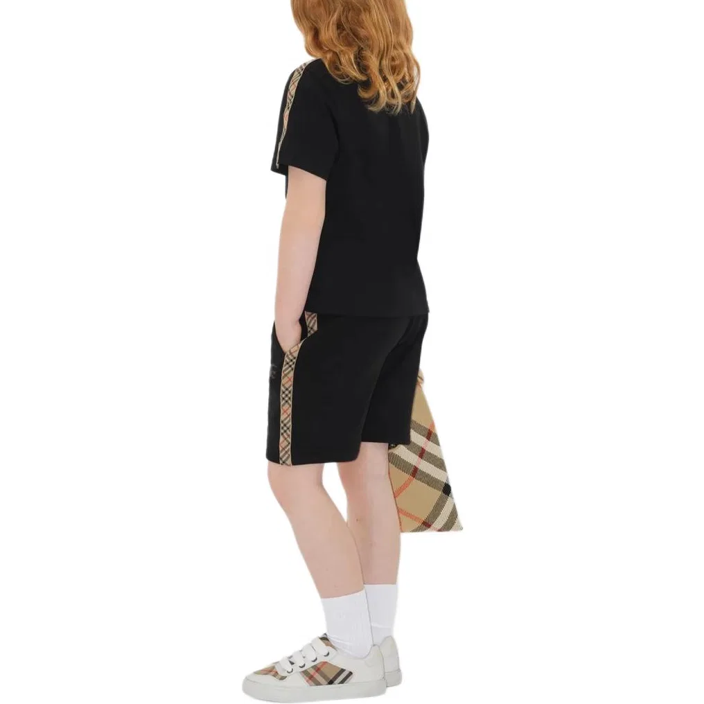 Шорты для детей Burberry Black — фото 4