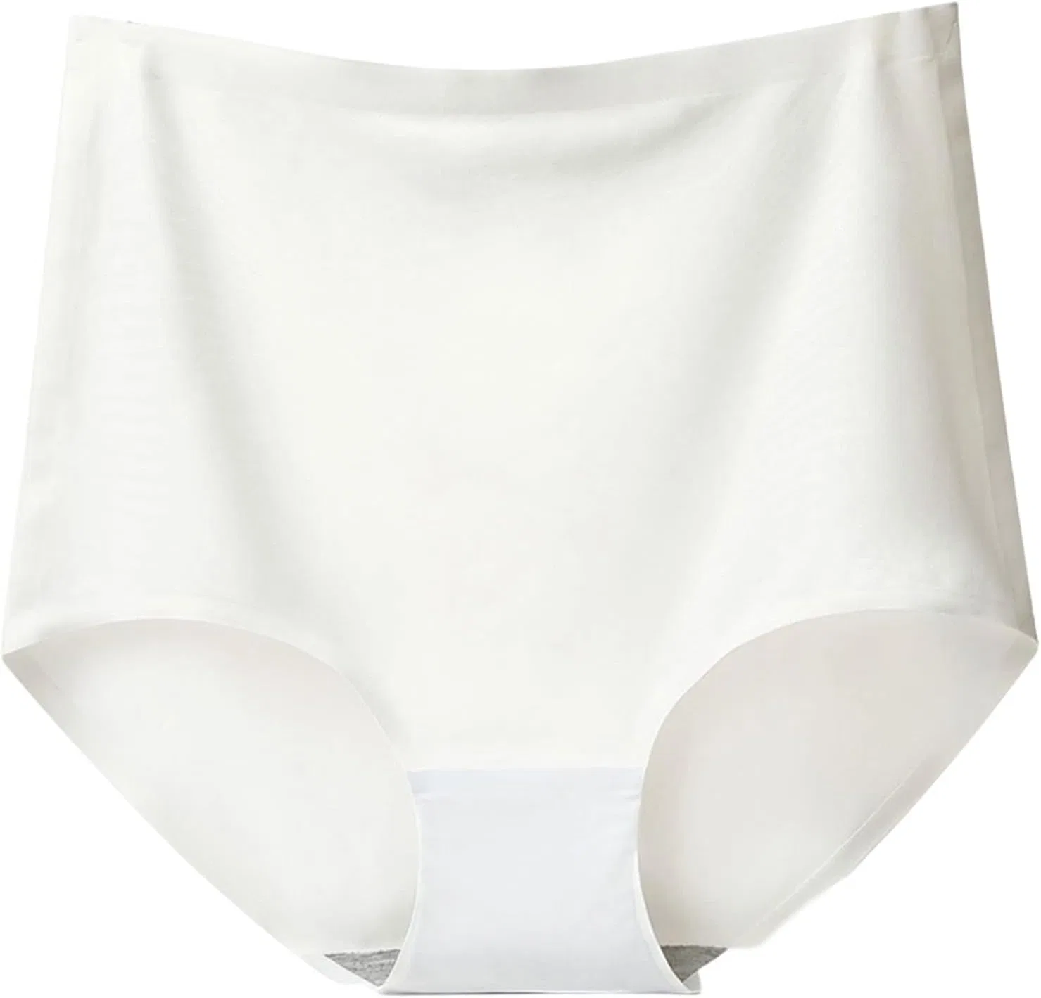 Generic Трусики с высокой талией для женщин больших размеров, мягкое, не оставляющее следов, из ледяного шелка, для максимального комфорта и защиты, H