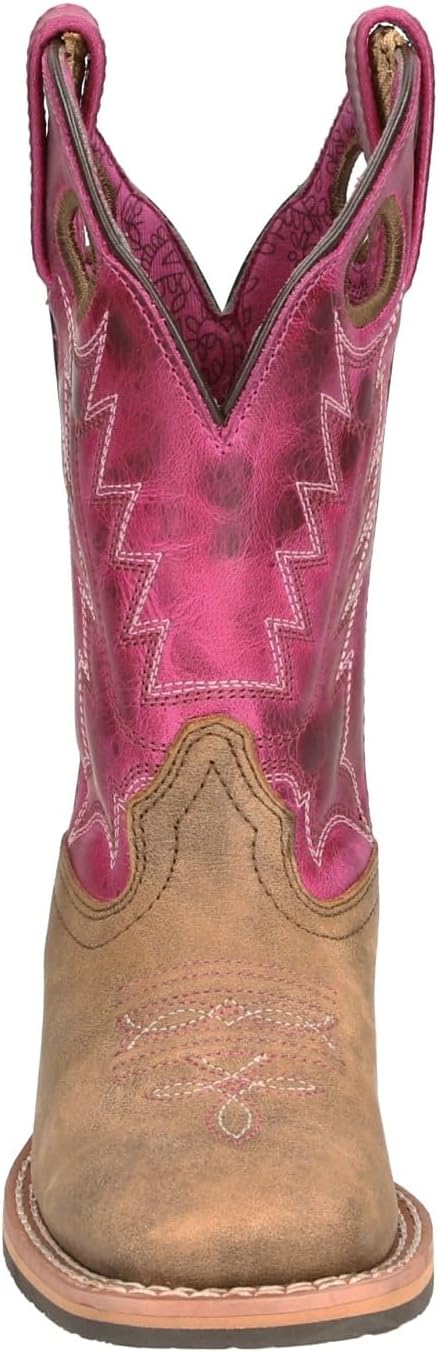 Детские вестерн-ботинки Smoky Mountain Monterey Smoky Mountain Boots, коричневый/розовый — фото 2