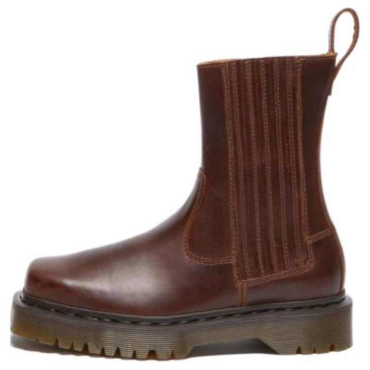 Доктор Мартенс Amaayah Челси Ботинки Женские Dr.Martens, Батерскотч/Орлеанс — фото 2