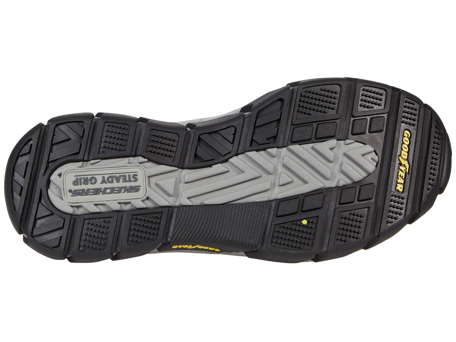 Кроссовки SKECHERS Relaxed Fit Respected - Fallston, Charcoal — фото 3