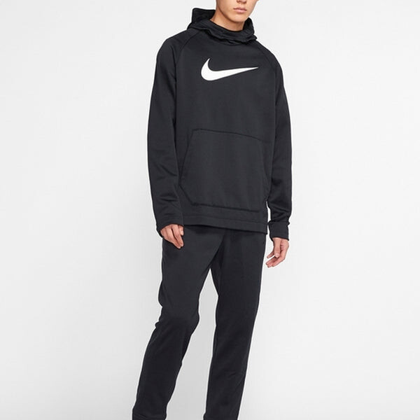 Толстовка therma sports stay warm fleece lined black Nike, черный — фото 3