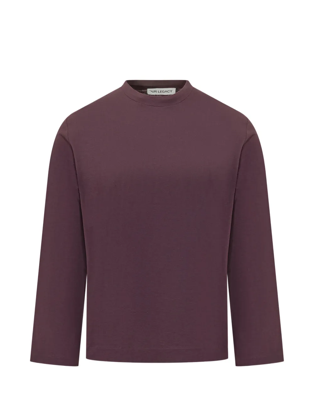 

Футболка с длинным рукавом Box Our Legacy, фиолетовый