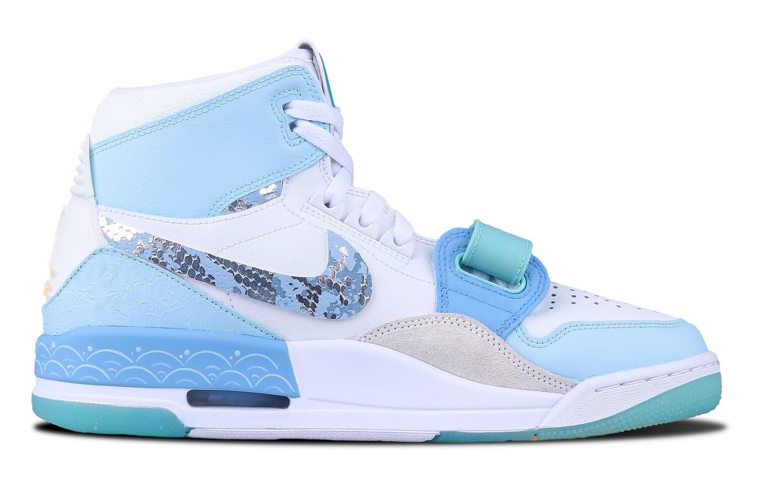 Мужские баскетбольные кроссовки Jordan Legacy 312 Vintage, Star Dawn Blue — фото 2