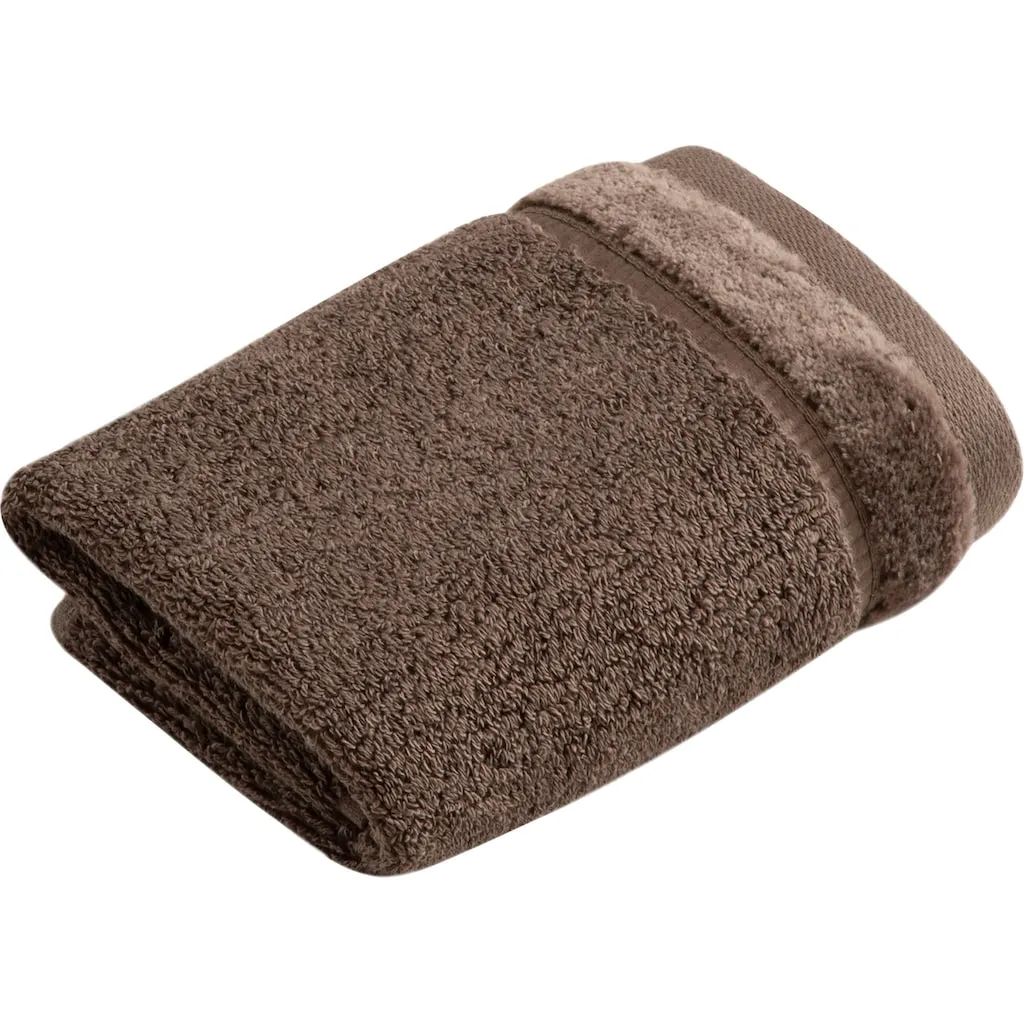 

Мочалка Pure в наборе, из хлопка и VEGAN, с элегантной бархатистой отделкой Vossen, Toffee