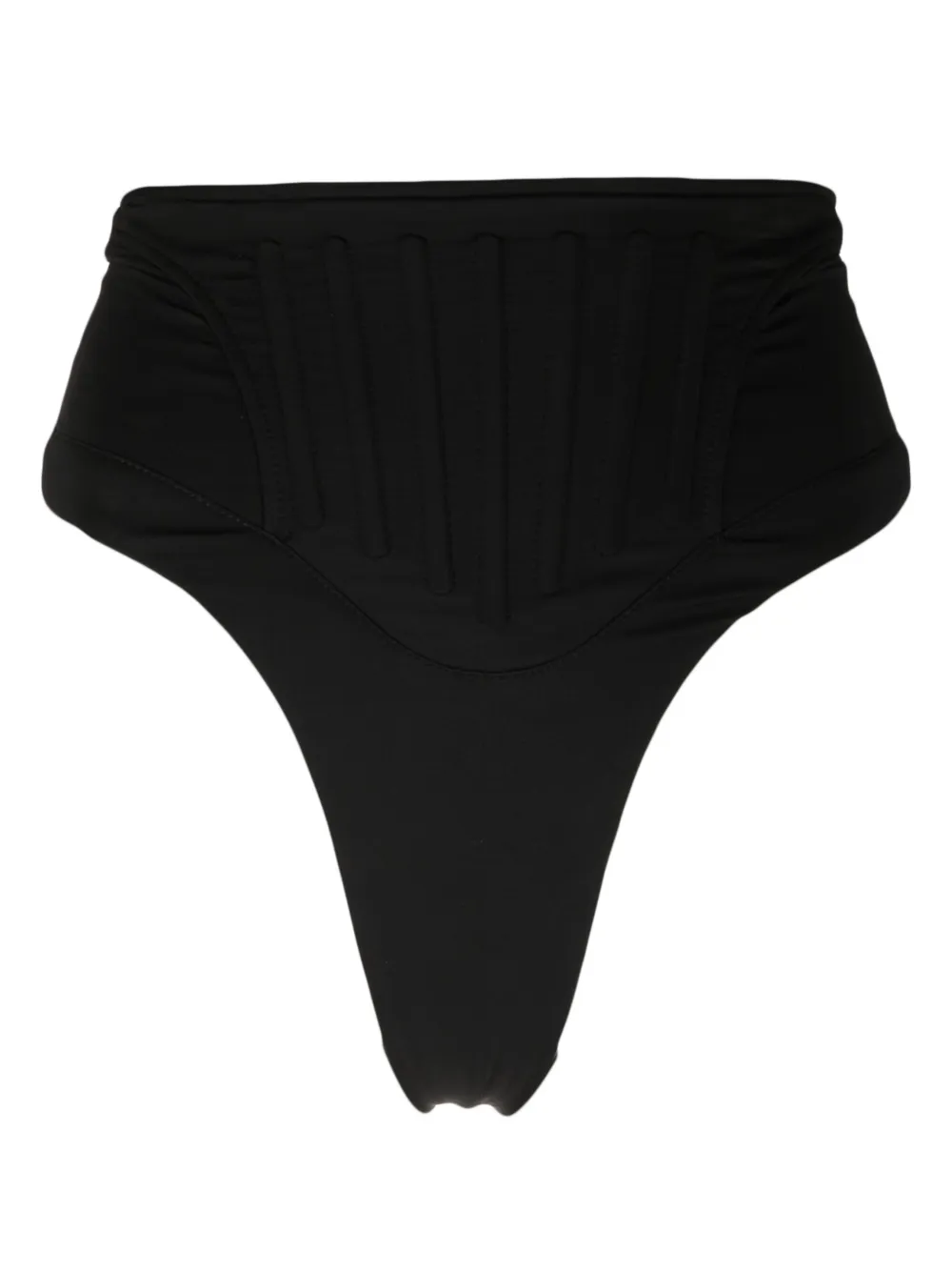

Плавки бикини Corset с завышенной талией Mugler, черный