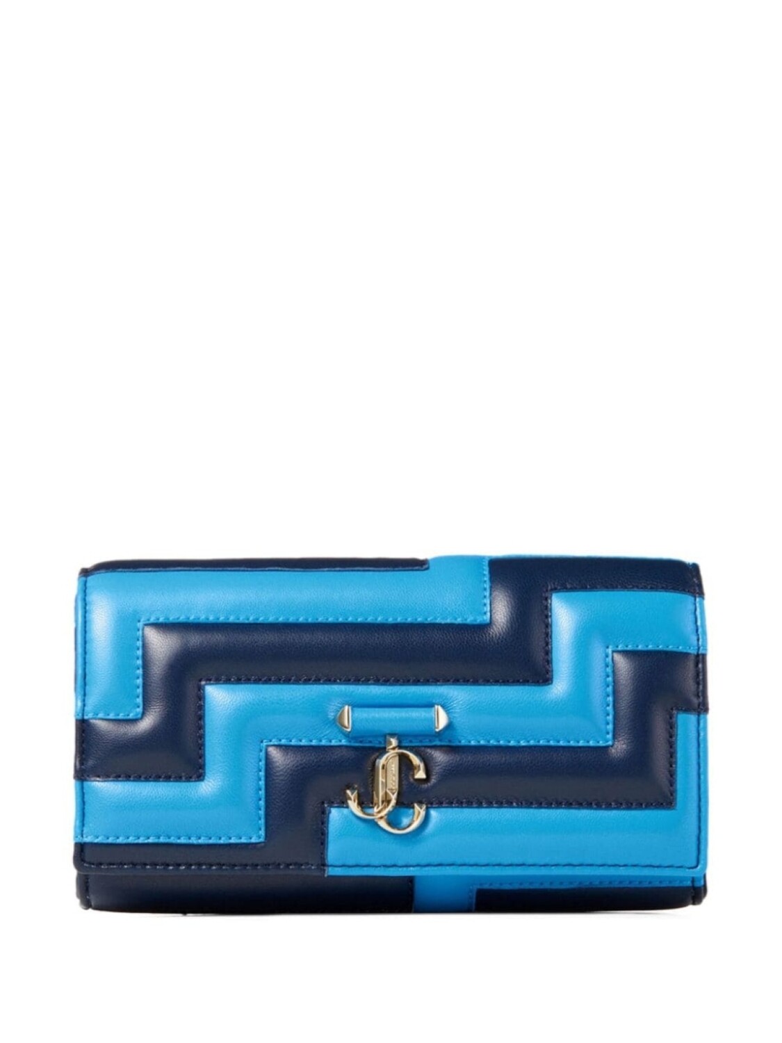 

Стеганый клатч Jimmy Choo Avenue, синий
