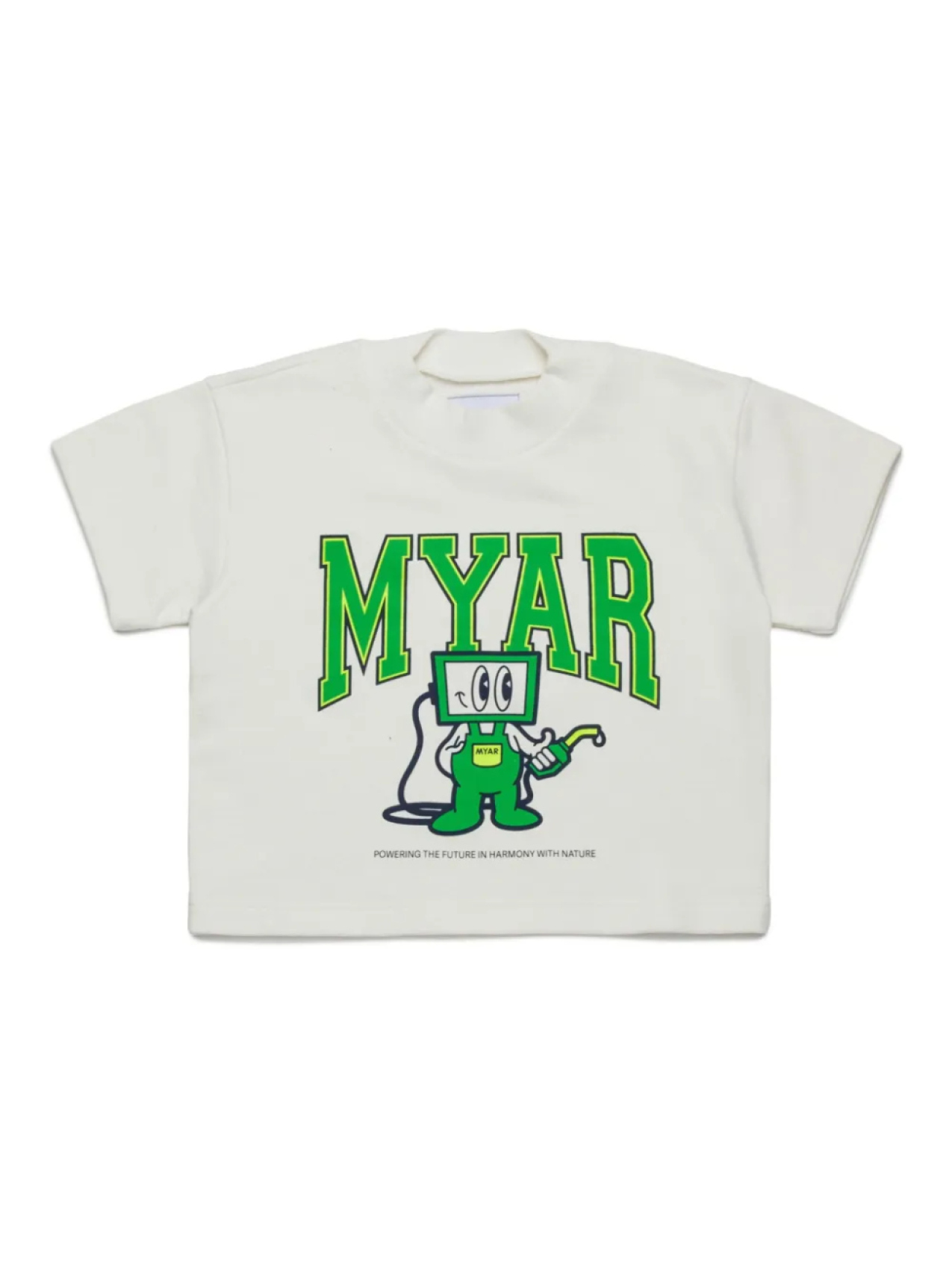 

Футболка с логотипом MYAR KIDS, белый