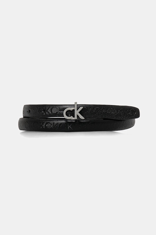 

Кожаный ремень Calvin Klein, черный