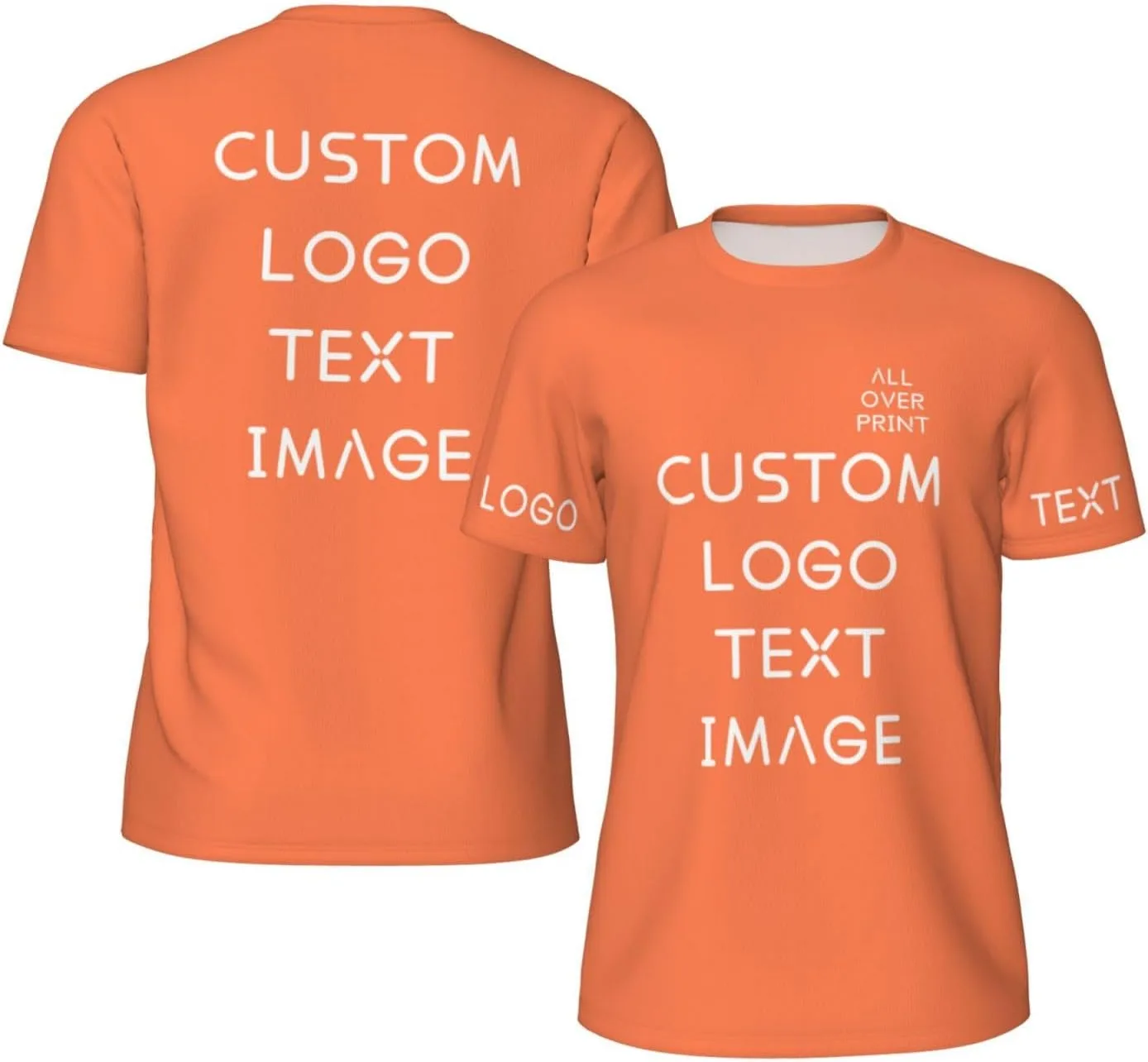 

Футболка Custom с логотипом и текстом