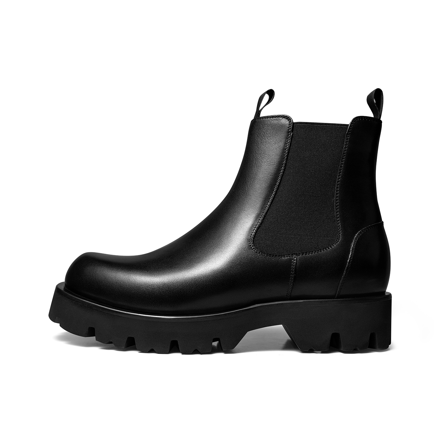 

Челси ботинки 7.5см мужские black Zuti, черный ZE091