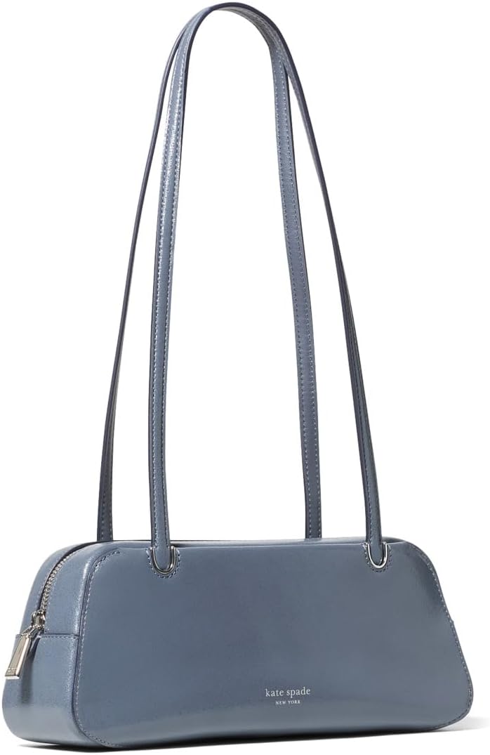 

Сумка через плечо Kate Spade New York Grace Glazed Leather East-west Shoulder, цвет Cinder Grey