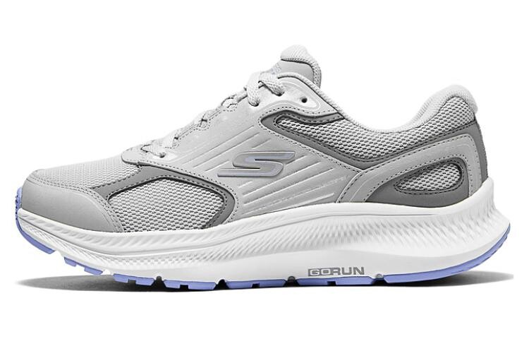 

Кроссовки женские с низким верхом серые/сиреневые Skechers