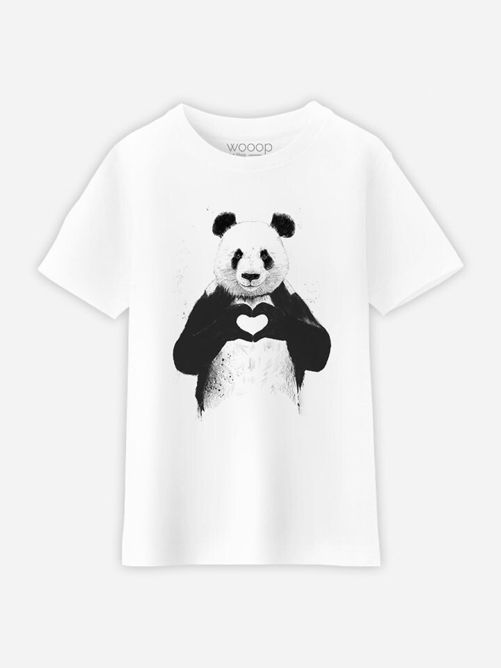 

Футболка WOOOP Love Panda, белый