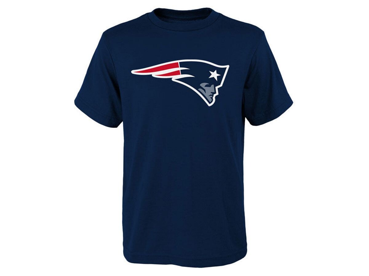 

Молодежная футболка с основным логотипом New England Patriots Outerstuff