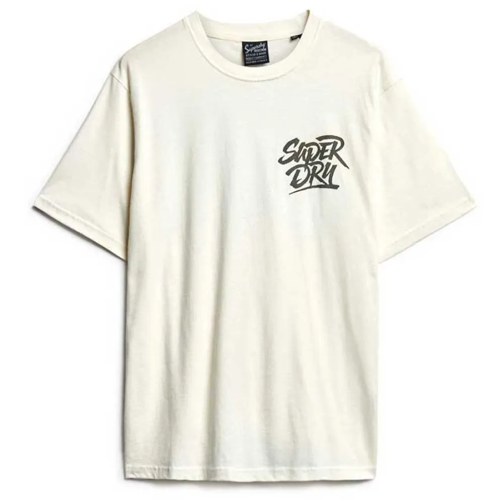 

Футболка Superdry Photographic Skate Loose, белый