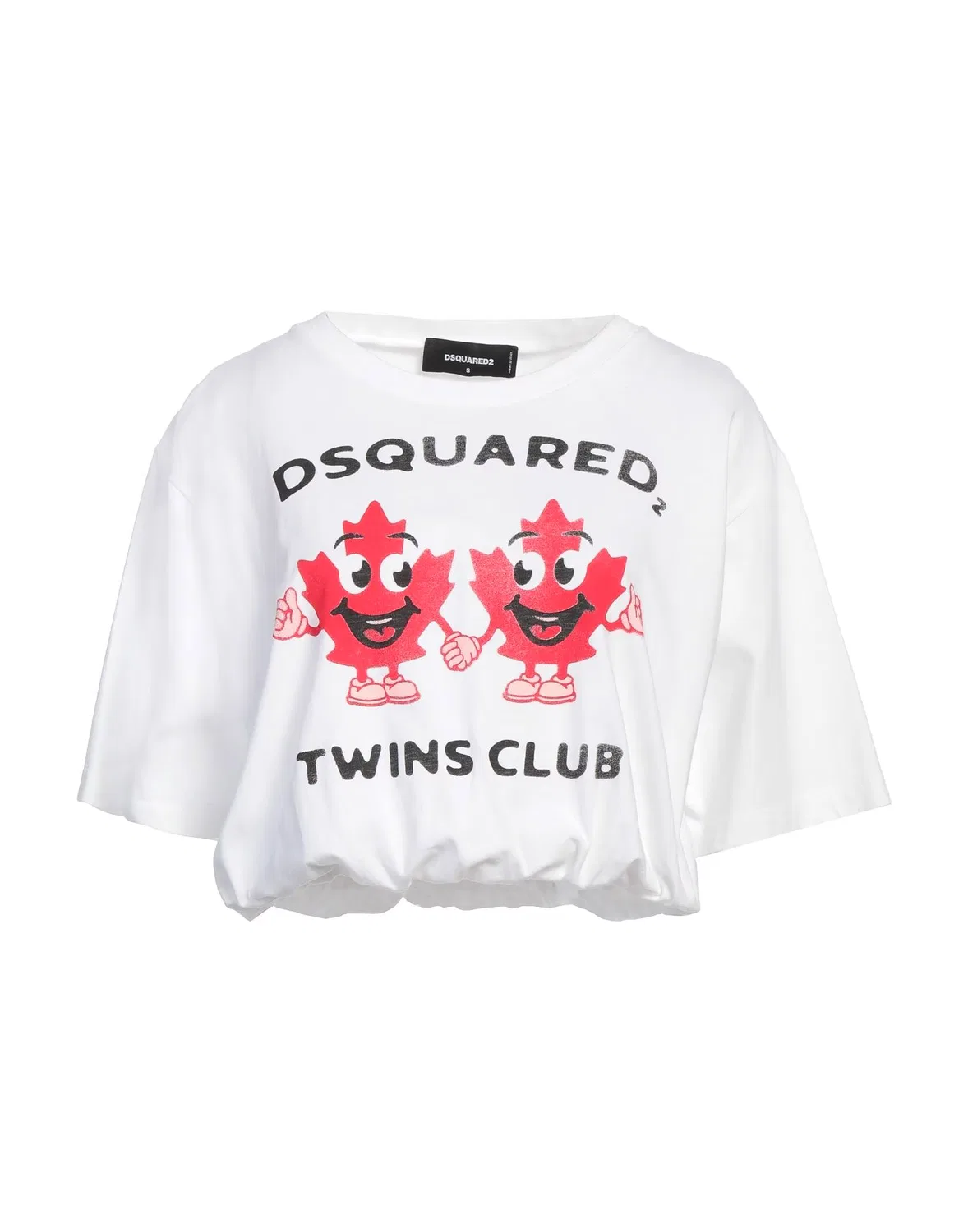 Футболка хлопковая DSQUARED2 белая