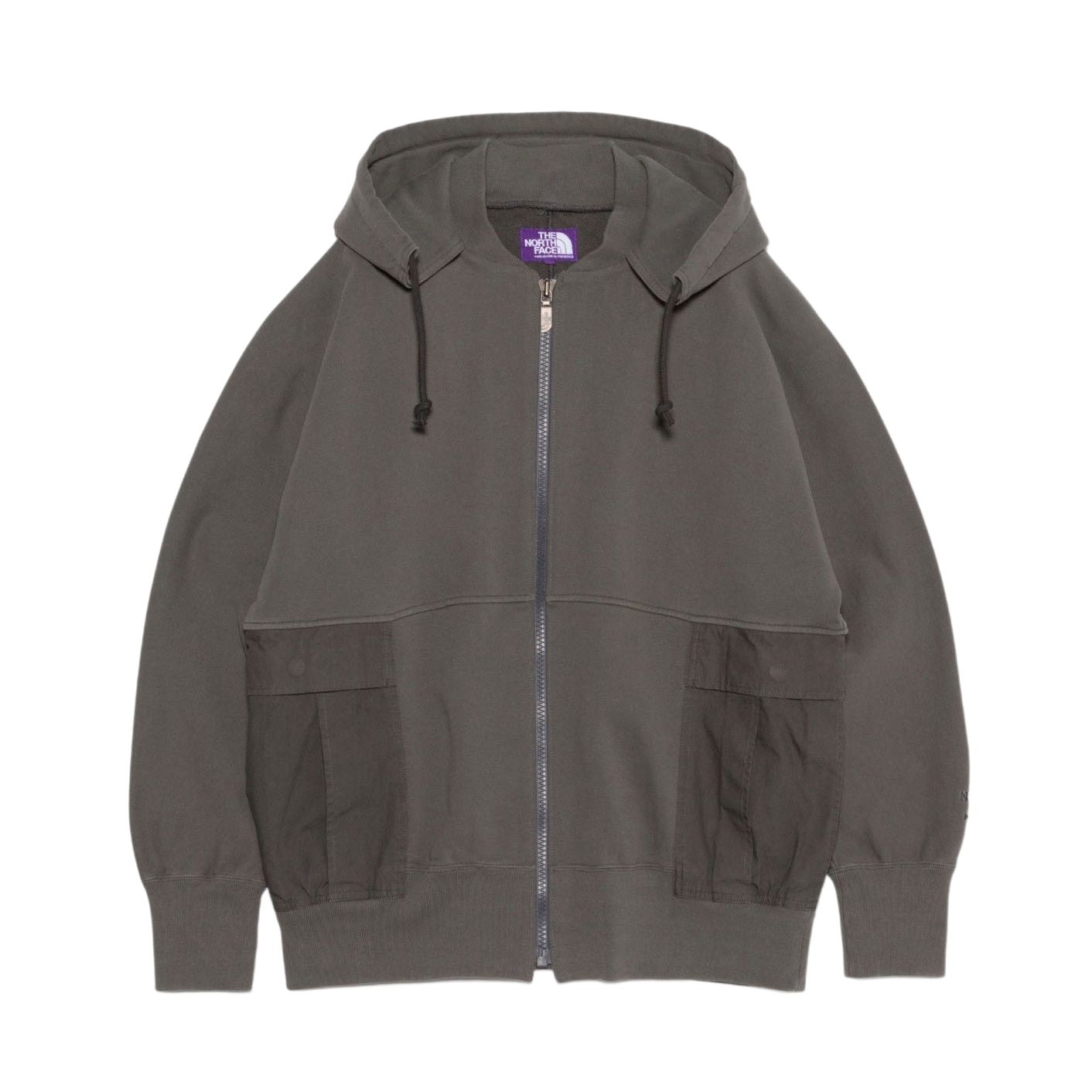 

Мужская парка-куртка на молнии 11oz THE NORTH FACE PURPLE LABEL, Ah (Asphalt Ash)