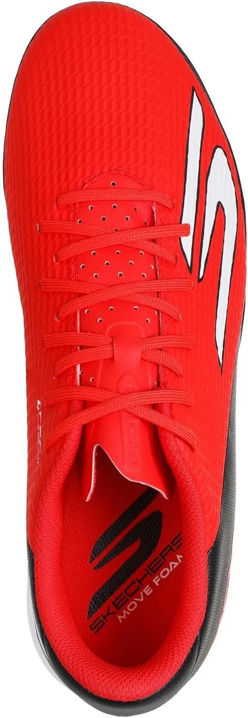 Мужские кроссовки Skechers SKX_2 Academy Turf Football Trainer, Red Synthetic Black Trim — фото 3