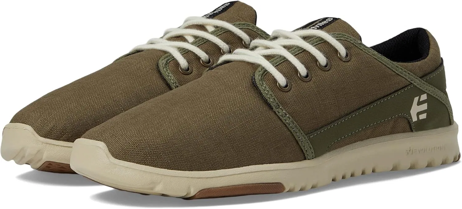 Кроссовки Etnies Scout, цвет Olive/Tan/Gum — фото 2