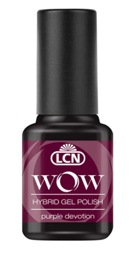 Гель-лак LCN WOW Hybrid Gel Polish, оттенок Purple Devotion Lcn