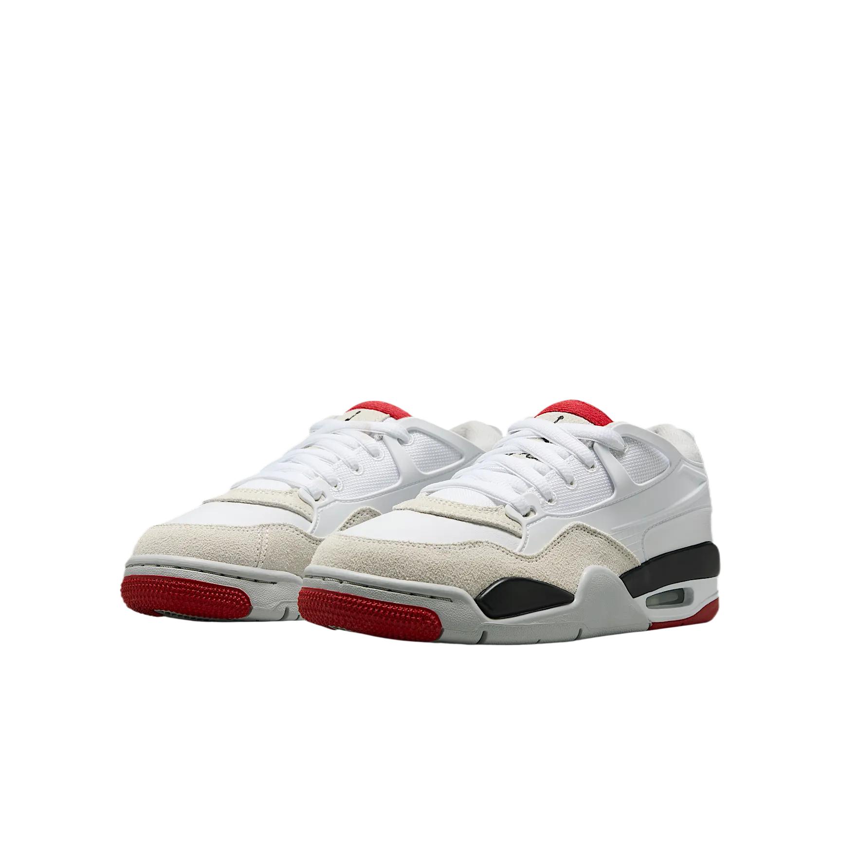 Jordan Air 4 Shock Absorbers низкие детские тренировочные кроссовки white для подростков — фото 3