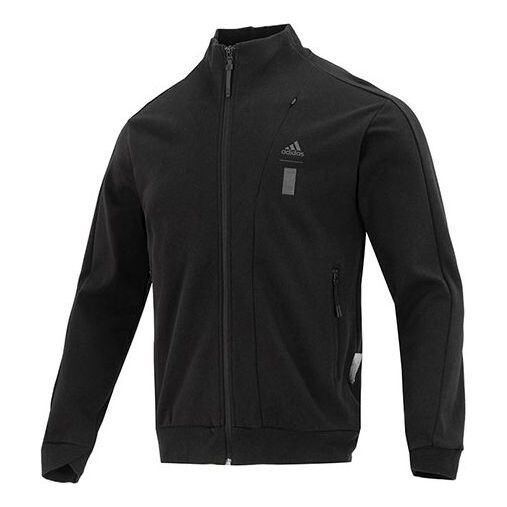 

Куртка Adidas Wuji Series Sportswear Casual Hooded Jacket 'Black', черный
