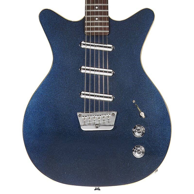 

Электрогитара Danelectro ’59 Triple Divine Blue Metallic