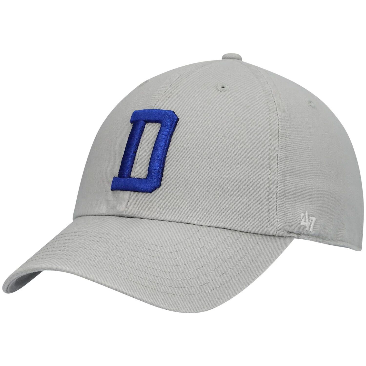 

Мужская серая регулируемая шляпа Dallas Cowboys '47 Clean Up 47 Brand