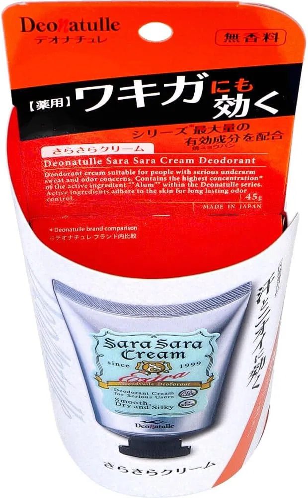 Крем антиперспирант Medicated Deonature Smooth Cream без отдушки, 45 г, 3 шт — фото 2