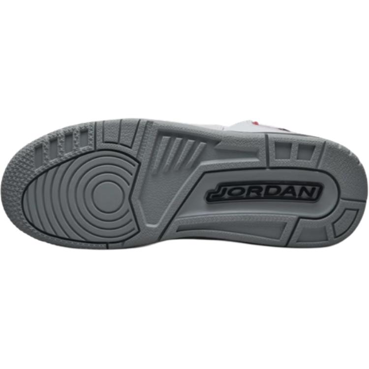 Courtside 23 Shock Absorbers Mid Top Детские баскетбольные кроссовки Белый Черный Красный Kids' Jordan — фото 3