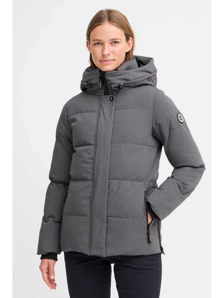 

Пуховик Oxmo Steppjacke OXGILLIE 21301189ME moderne Jacke, серый