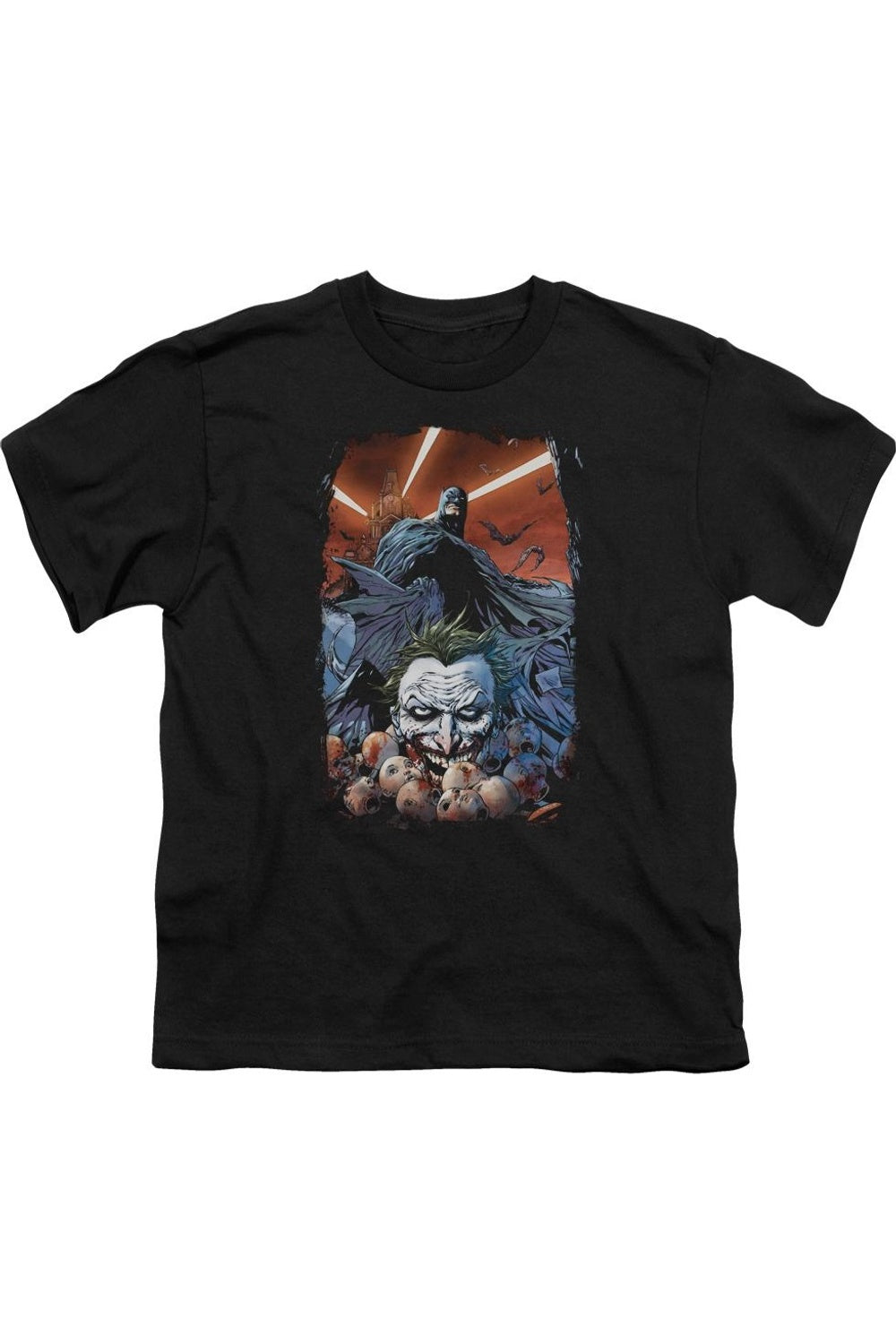 

Футболка с коротким рукавом для детей Batman Detective Comics #1 Gildan, черный