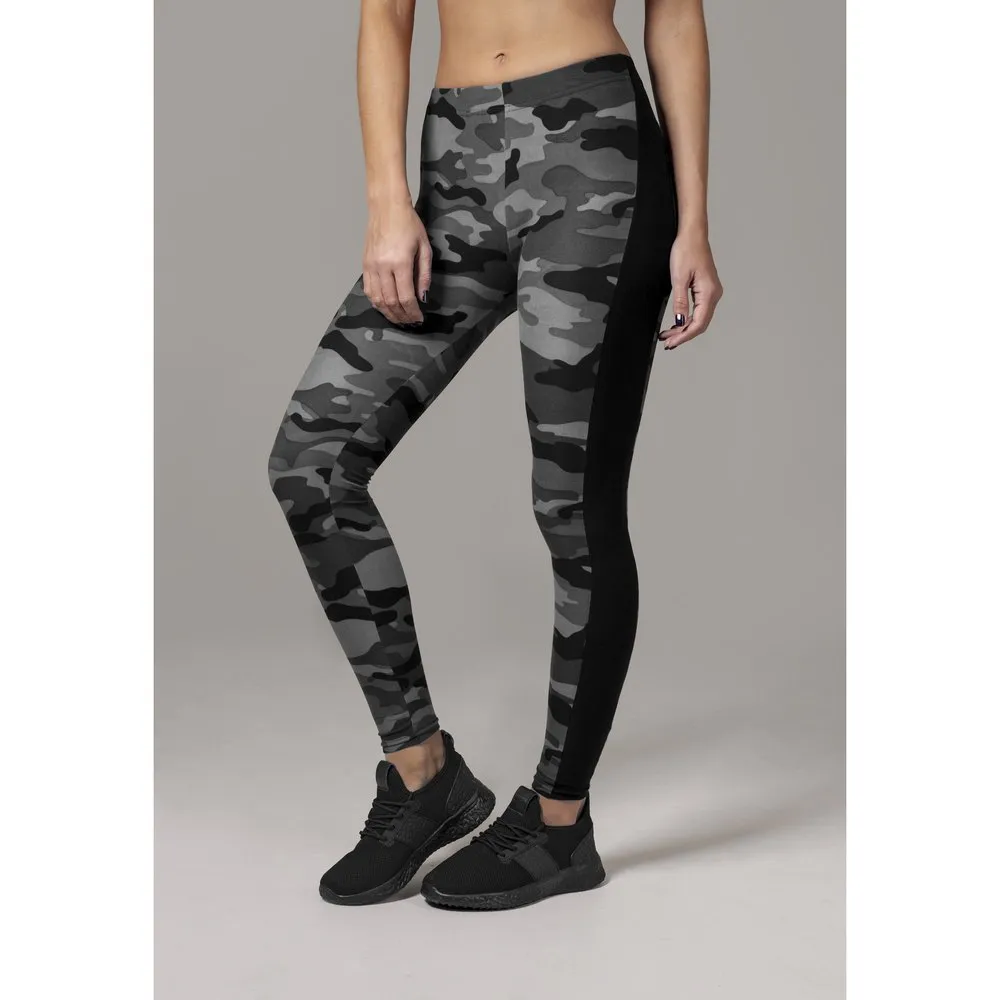 

Леггинсы Urban Classics Stripe, черный