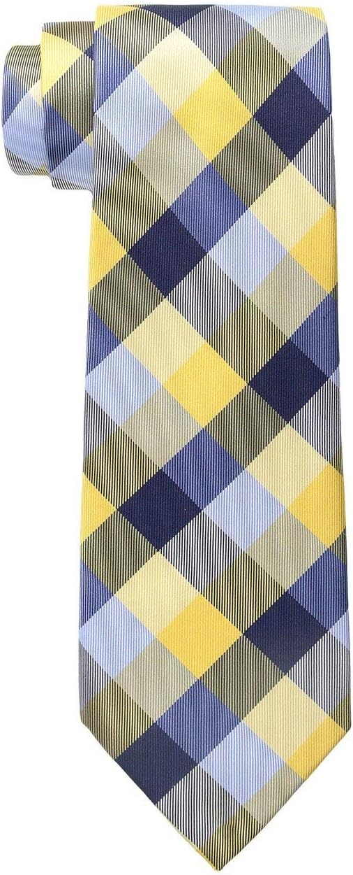 

Мужские галстуки Tommy Hilfiger в клетку Buffalo Tartan, желтые, стандартные, США, Yellow