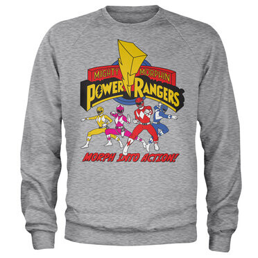 

Пуловер Power Rangers Morph Into Action Sweatshirt, серый