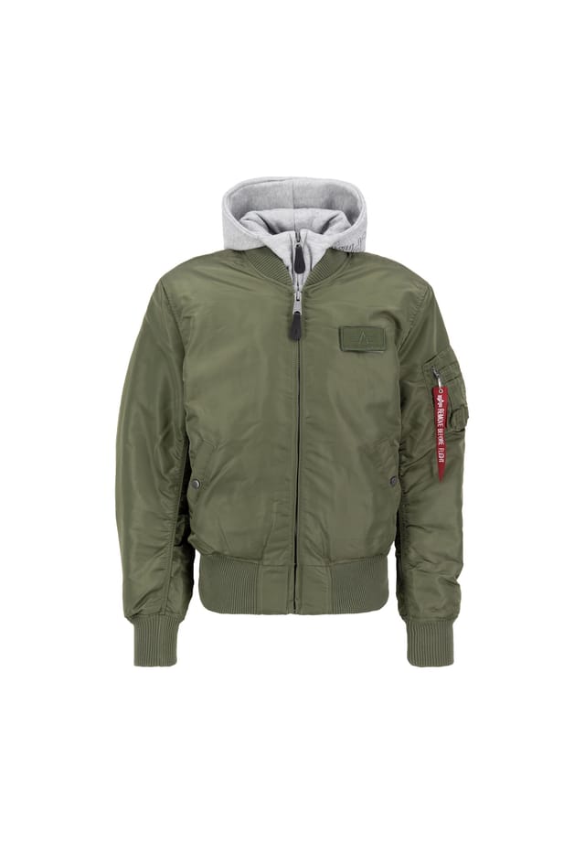 

Куртка бомбер куртка Alpha Industries, зеленый