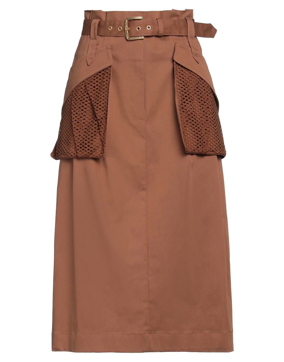 

Юбка Alberta Ferretti, коричневый