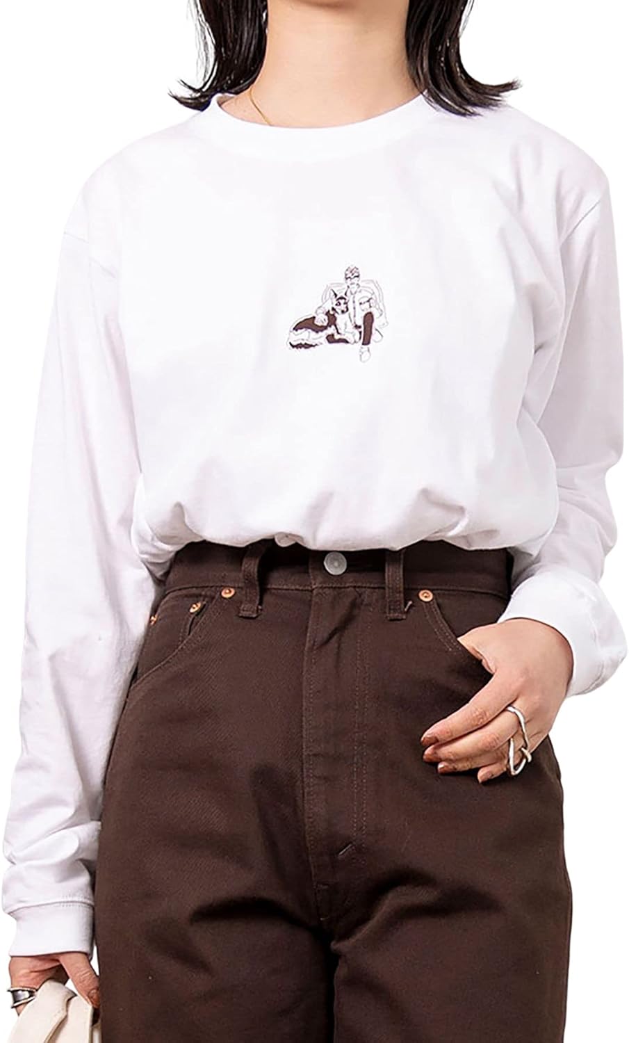 

Мужская толстовка Interplay x толстовка с длинными рукавами Relaxing Ojisan от AYUMI, светло-бежевый