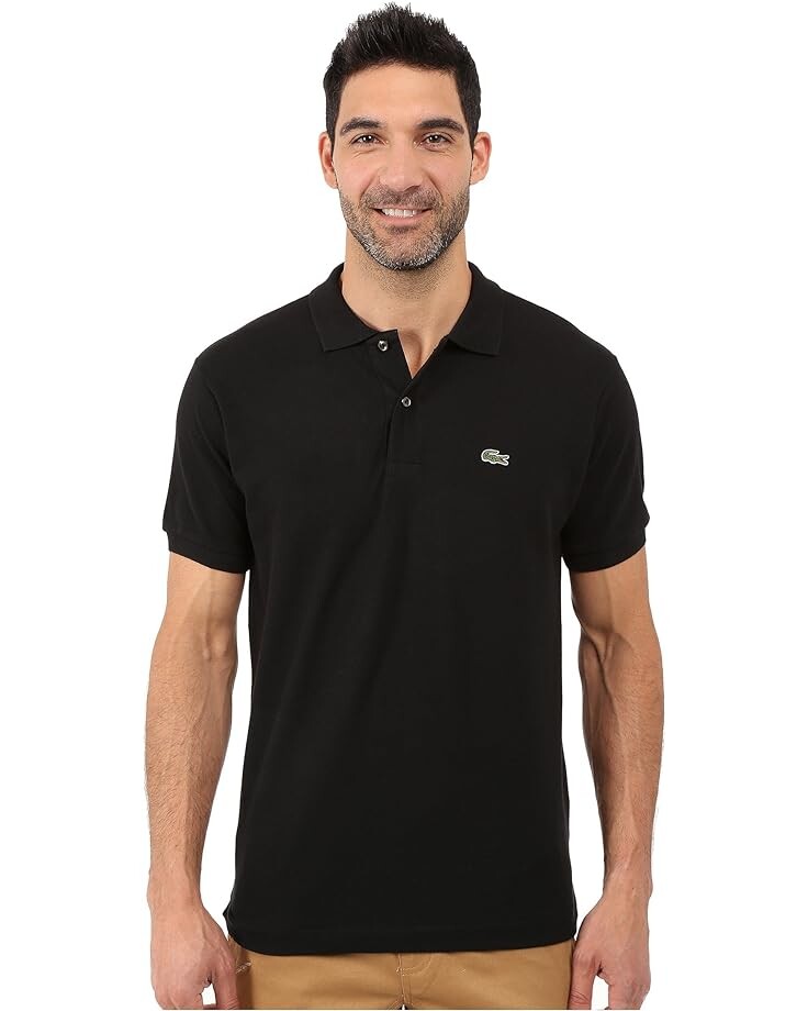 

Поло Lacoste L1212 Classic Pique, черный