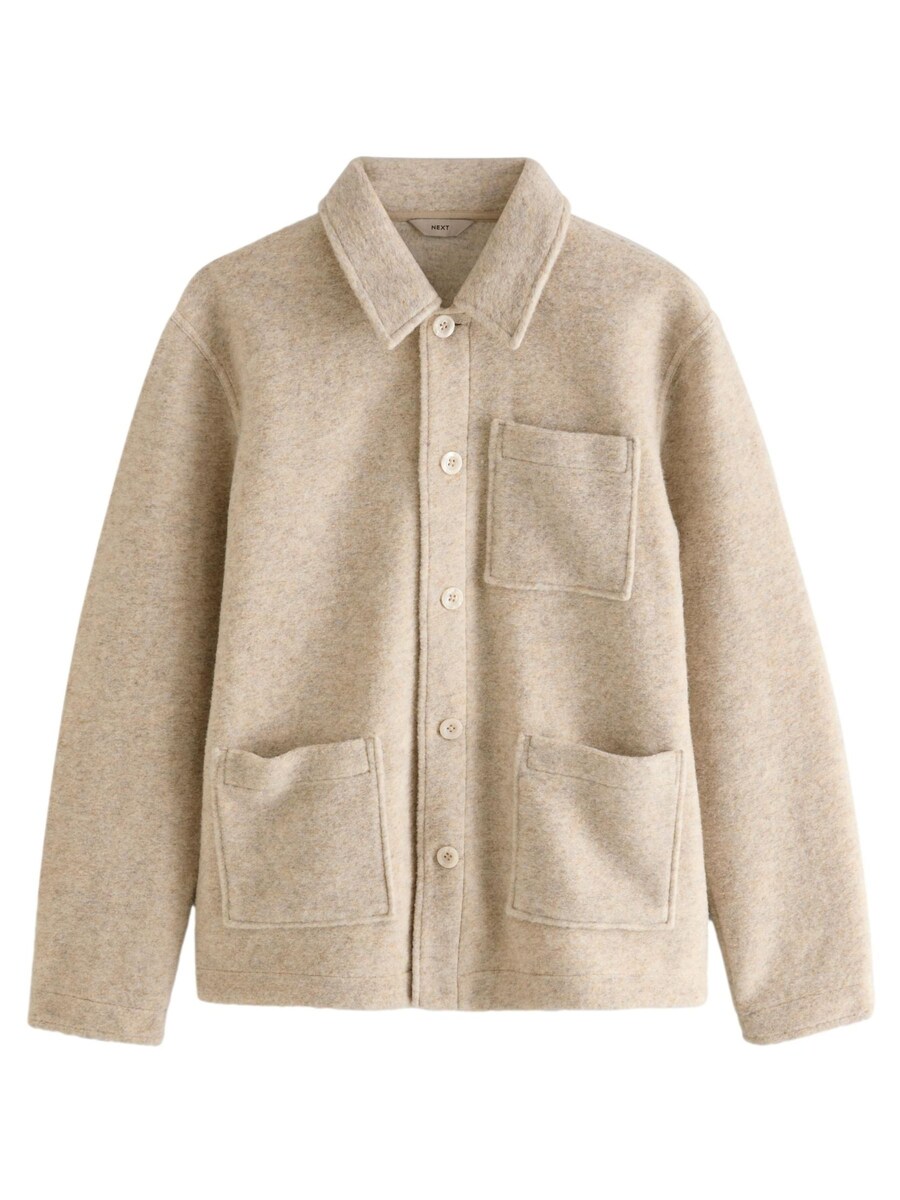 

Межсезонная куртка обычного кроя Next, цвет Beige/mottled beige
