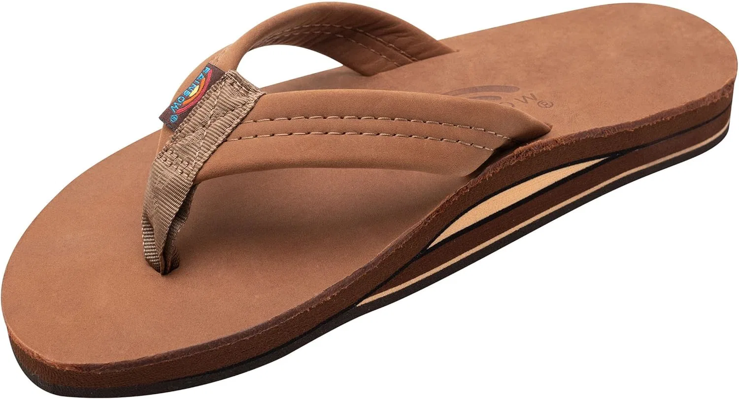 Сандалии с поддержкой стопы из натуральной кожи Rainbow, Redwood Rainbow Sandals